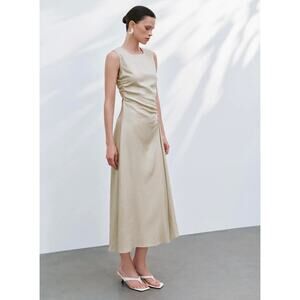 Urban Revivo Dress Tan New with Tags